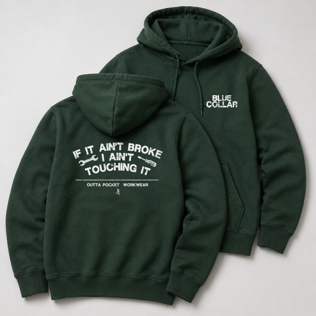 IF IT AIN'T BROKE hoodie