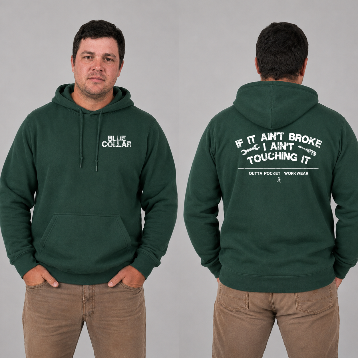 IF IT AIN'T BROKE hoodie