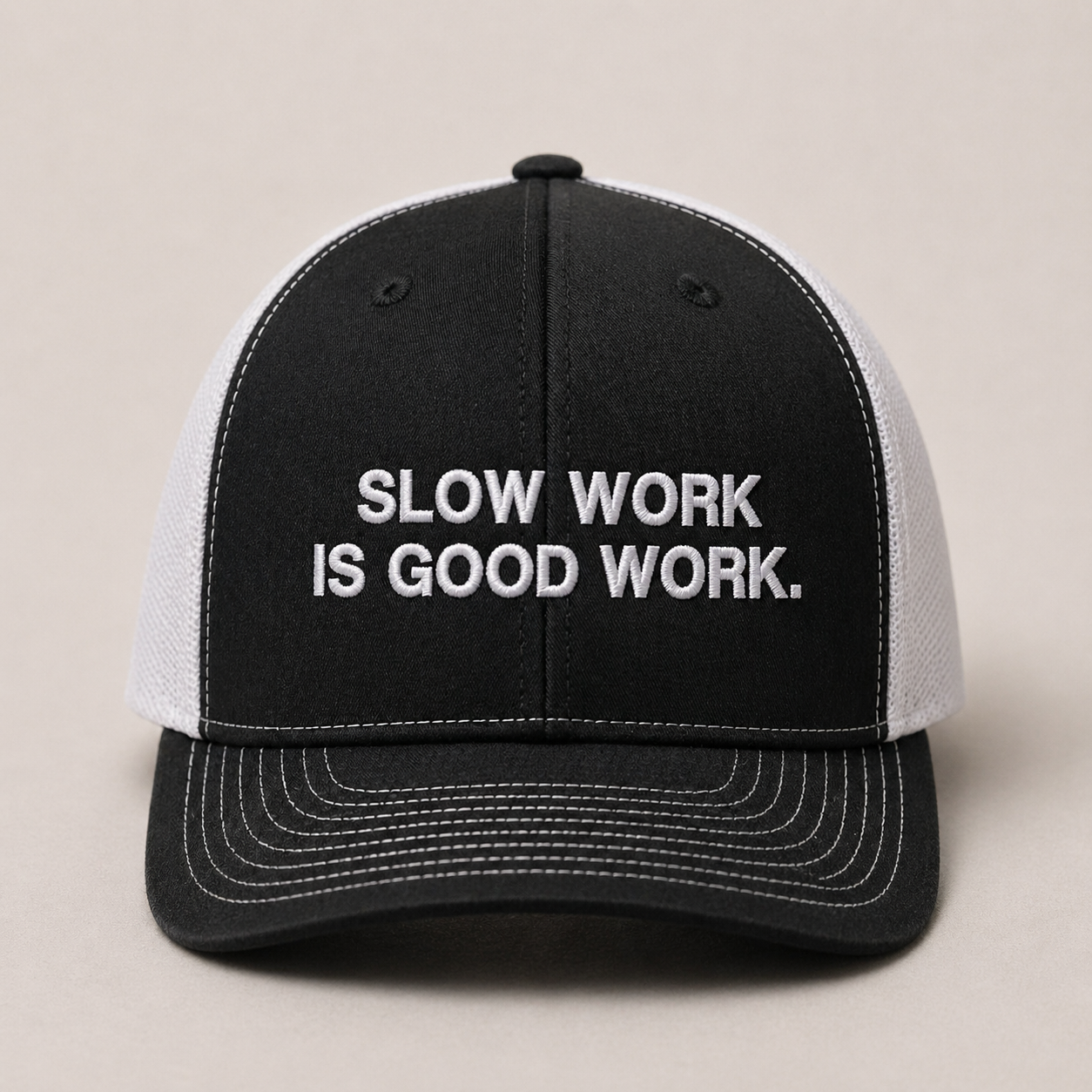 Slow Work Trucker Hat