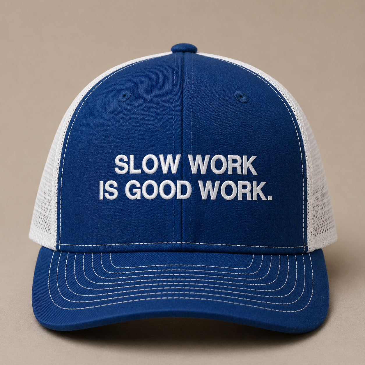 Slow Work Trucker Hat